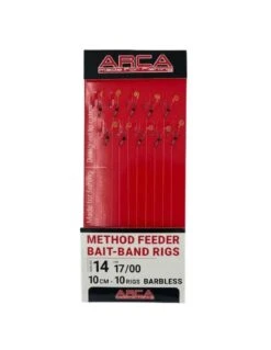 ARCA ONDERLIJNEN METHOD FEEDER BAIT-BAND RIG F1624 BARBLESS 10CM ARCA