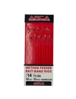 ARCA ONDERLIJNEN METHOD FEEDER BAIT-BAND RIG K07 BARBALESS 10CM ARCA
