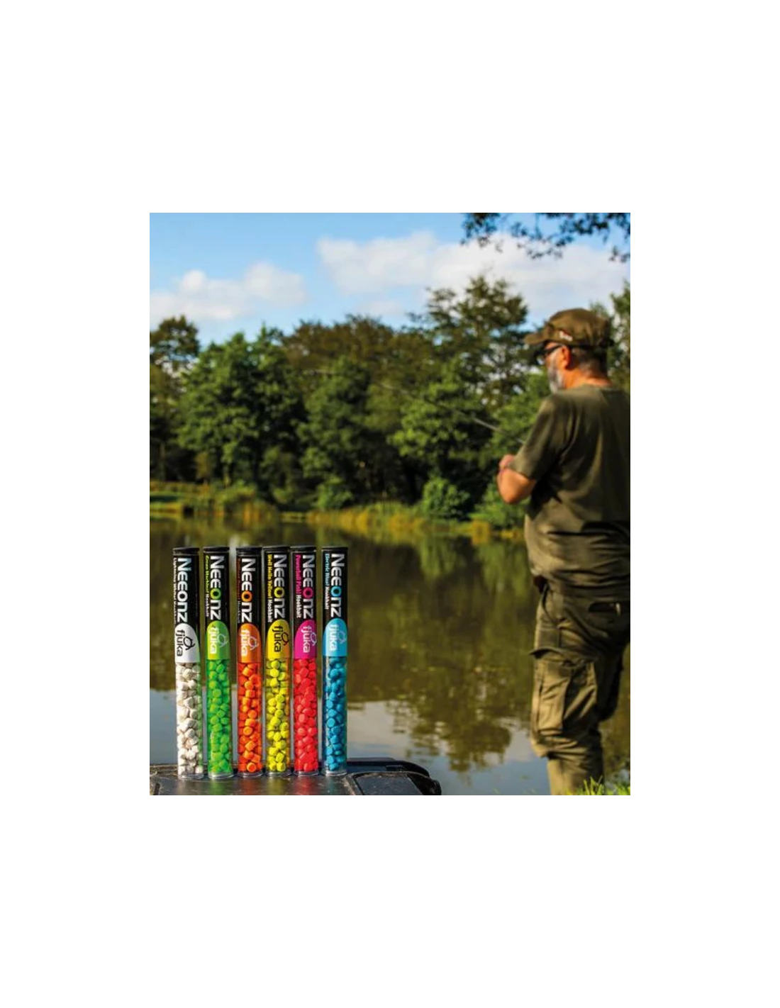 FJUKA BAIT PELLETS NEEONZ HOOKBAIT GREEN FJUKA BAITS 5 FJUKA BAIT PELLETS NEEONZ HOOKBAIT GREEN FJUKA BAITS - Afbeelding 3