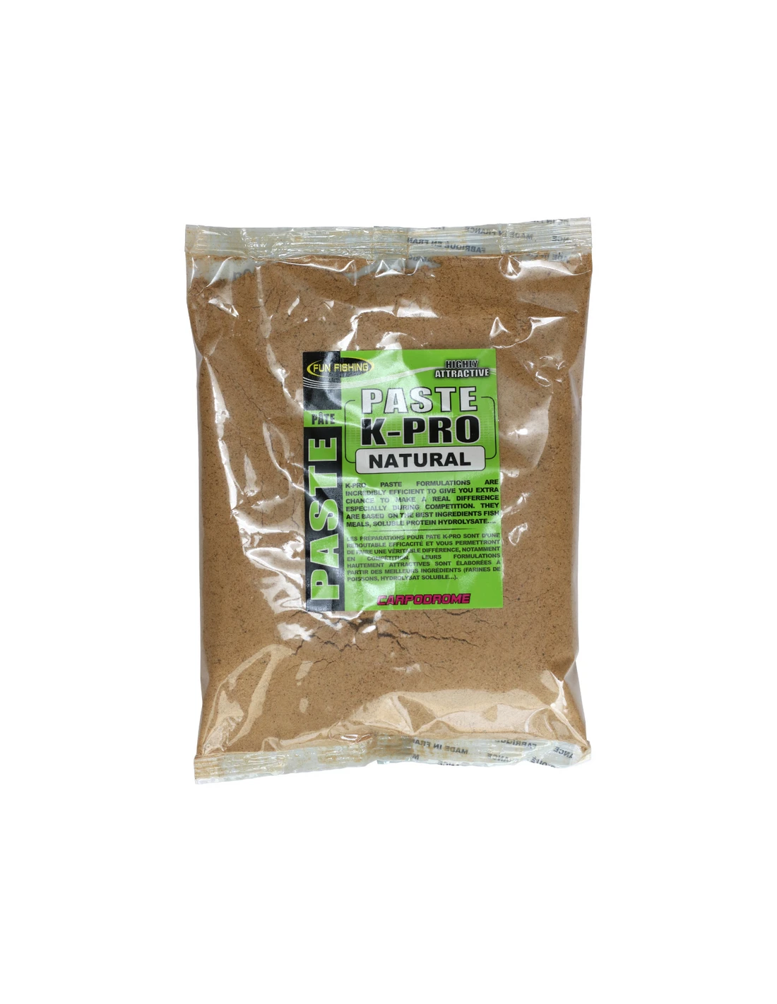 FUN FISHING PASTE K-PRO NATURAL 500GR FUN FISHING 3 FUN FISHING PASTE K-PRO NATURAL 500GR FUN FISHING