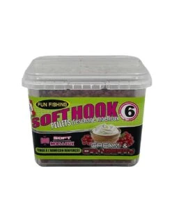 FUN FISHING SOFTHOOK PELLETS CREAM & CRANBERRY 110GR FUN FISHING
