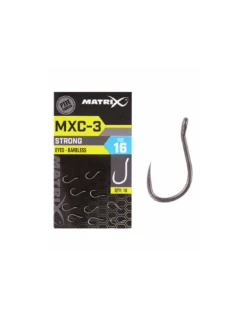 MATRIX HAKEN MXC-3 HOOKS STRONG EYED - BARBLESS -Vissen Product Winkel matrix haken mxc 3 hooks strong eyed barbless 1