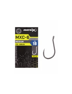 MATRIX HAKEN MXC-6 HOOKS MEDIUM EYED - BARBLESS -Vissen Product Winkel matrix haken mxc 6 hooks medium eyed barbless 1
