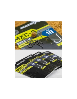 MATRIX HAKEN MXC-6 HOOKS MEDIUM EYED - BARBLESS -Vissen Product Winkel matrix haken mxc 6 hooks medium eyed barbless 2