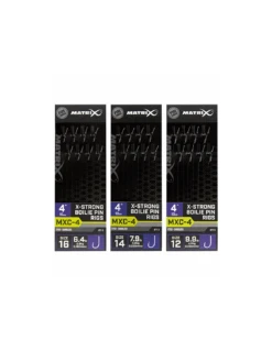 MATRIX ONDERLIJN MXC-4 X-STRONG BOILIE PIN RIGS 4"/10CM -Vissen Product Winkel matrix onderlijn mxc 4 x strong boilie pin rigs 410cm 1