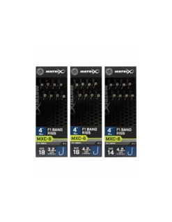 MATRIX ONDERLIJN MXC-6 F1 BANDS 4"/10CM -Vissen Product Winkel matrix onderlijn mxc 6 f1 bands 410cm 1