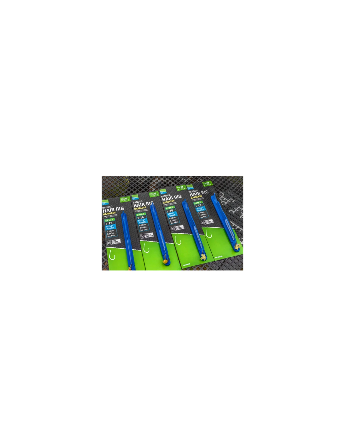 PRESTON ONDERLIJNEN MAG STORE GPM-B BANDED HAIR RIGS 4"/10CM 3 PRESTON ONDERLIJNEN MAG STORE GPM-B BANDED HAIR RIGS 4"/10CM