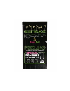 SENSAS METHOD ONDERLIJN CRAZY BAIT BANDS 4110 15CM