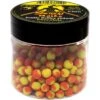 SENSHI BAITS BOILIES SINKEND 5MM CHOCOLAT GEEL ROOD 25GR SENSHI BAITS