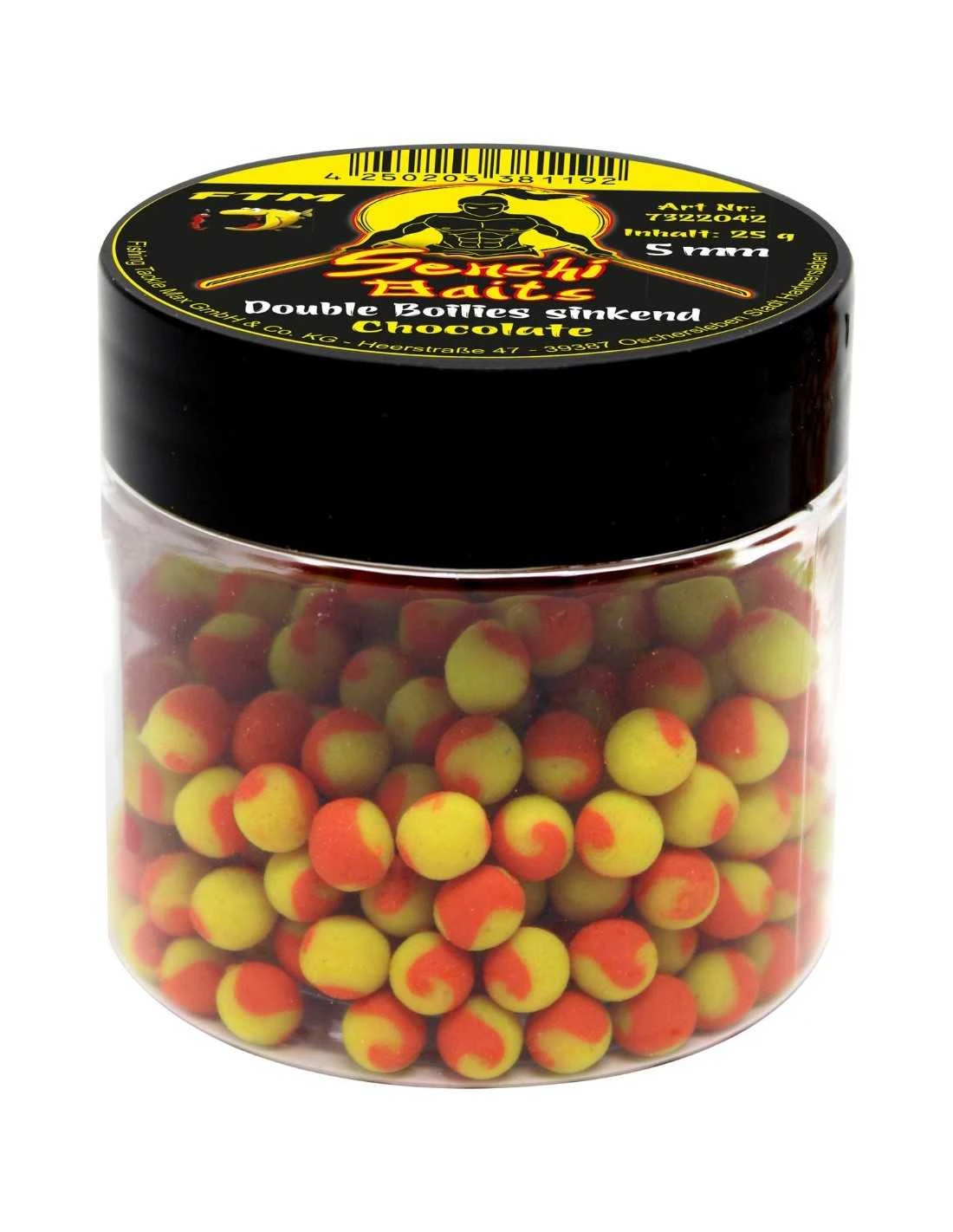 SENSHI BAITS BOILIES SINKEND 5MM CHOCOLAT GEEL ROOD 25GR SENSHI BAITS 3 SENSHI BAITS BOILIES SINKEND 5MM CHOCOLAT GEEL ROOD 25GR SENSHI BAITS