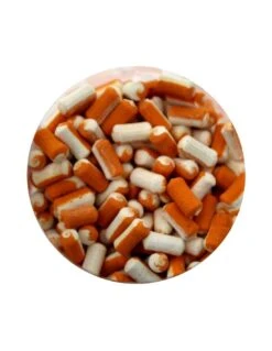 SENSHI BAITS DUO WAFTER DUMBELLS VANILLE - SCOPEX 25GR SENSHI BAITS -Vissen Product Winkel senshi baits duo wafter dumbells vanille scopex 25gr senshi baits 1