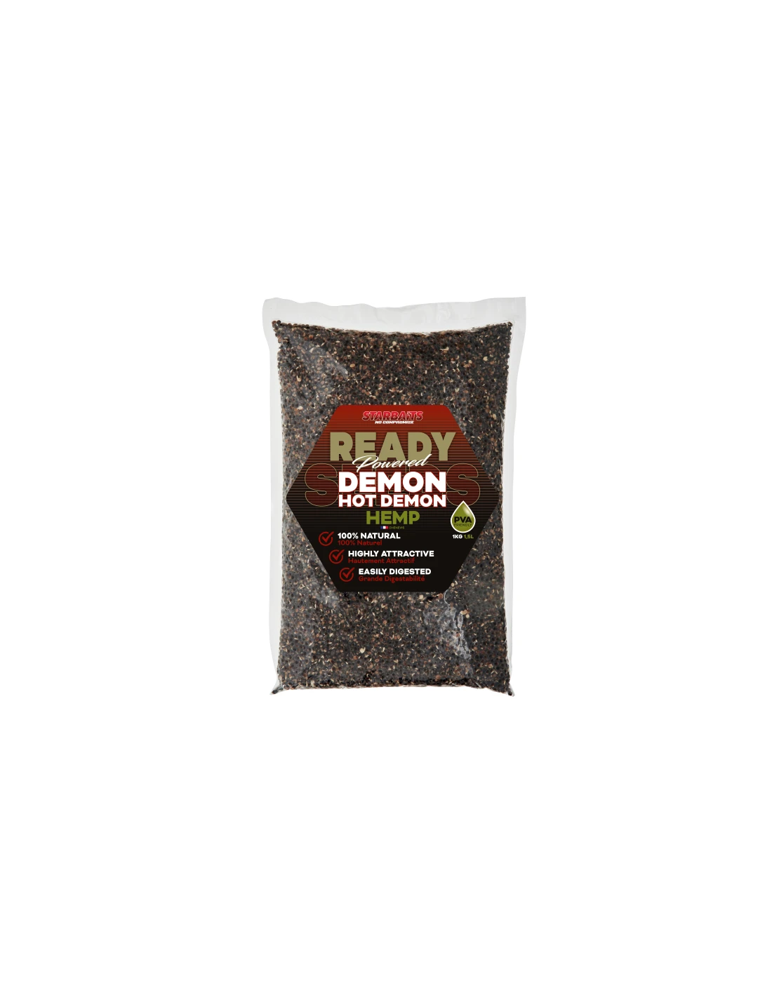 STARBAITS PARTIKELS READY SEEDS DEMON HEMP 1KG 3 STARBAITS PARTIKELS READY SEEDS DEMON HEMP 1KG