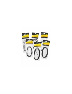 TUBERTINI SILICONE STRONG BLACK 1M